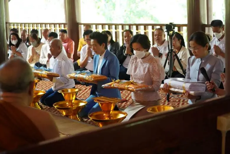 ม.ศรีปทุม 3 วิทยาเขต ทำบุญมหากุศล ถวายผ้ามหากฐินสามัคคี ประจำปี 2566 วัดป่ารวมธรรม จ.อุดรธานี