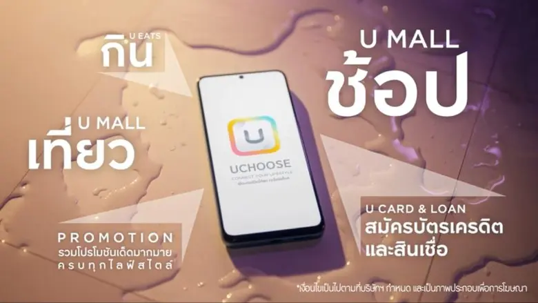 กรุงศรี คอนซูมเมอร์ ชูแอป 'UCHOOSE' รุกขยายฐานผู้ใช้บริการผ่านช่องทางดิจิทัล ยกระดับบริการ พร้อมส่งเสริมการตลาด ตั้งเป้ายอดใช้งานแตะ 7.3 ล้านบัญชี