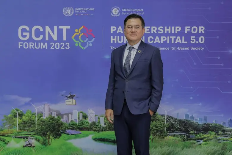 ทรู คอร์ปอเรชั่น ร่วมประกาศเจตนารมณ์ ในการประชุมสมาคมเครือข่ายโกลบอลคอมแพ็กแห่งประเทศไทย (UNGCNT Forum) 2566