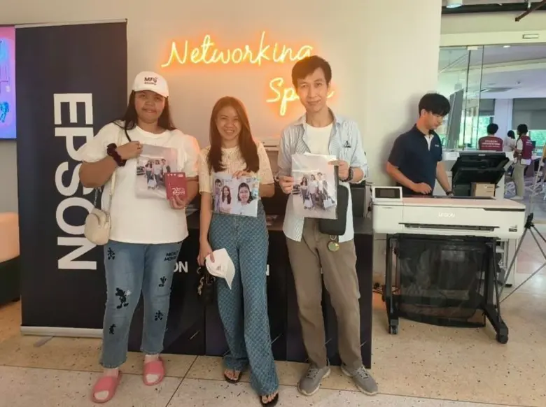 เอปสันร่วมมอบความทรงจำดีๆ ในกิจกรรมมหาวิทยาลัยแม่ฟ้าหลวง