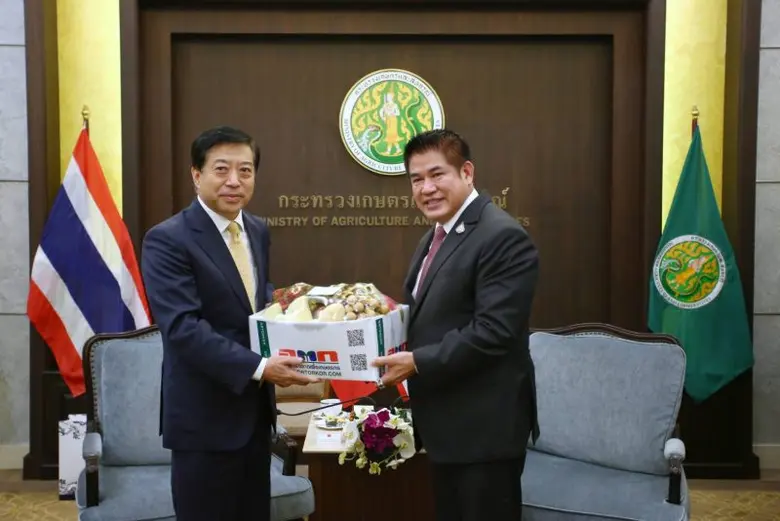 ไทย - จีน จับมือสร้างความสัมพันธ์ พร้อมเปิดตลาดสินค้าด้านการเกษตร