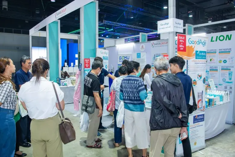 สหกรุ๊ปเฮลธ์แคร์เผยคนล้นทะลักเข้าชมสินค้าที่บูธในงาน HEALTH & WEALTH Expo 2023 เหตุสินค้าตอบโจทย์การใช้ชีวิตประจำวันได้ครบวงจรในทุกช่วงวัย