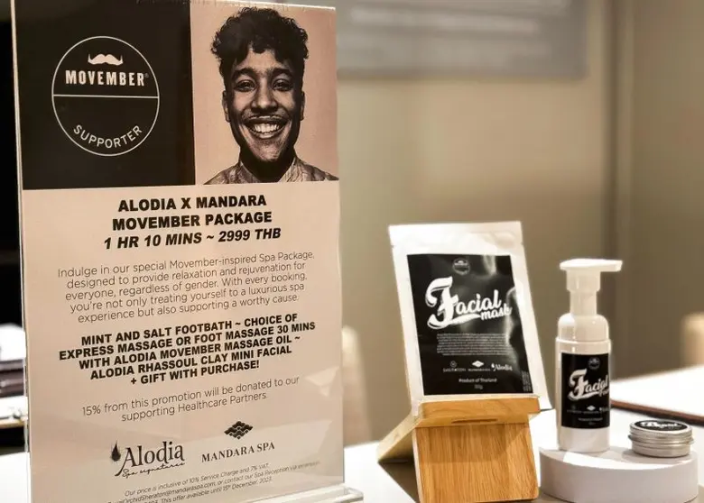 Alodia ร่วมงาน Movember at Mandara Spa พร้อมแนะนำผลิตภัณฑ์ใหม่สำหรับคุณผู้ชาย