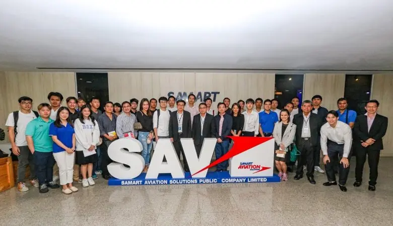 คณะผู้บริหาร " SAV" นำโดย คุณวัฒน์ชัย วิไ...