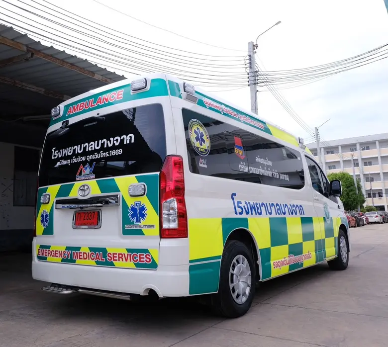 BM มอบรถพยาบาลฉุกเฉิน- อุปกรณ์ช่วยชีวิต รพ.บางจาก เสริมศักยภาพการปฏิบัติงาน...ช่วยต่อชีวิตผู้ป่วย