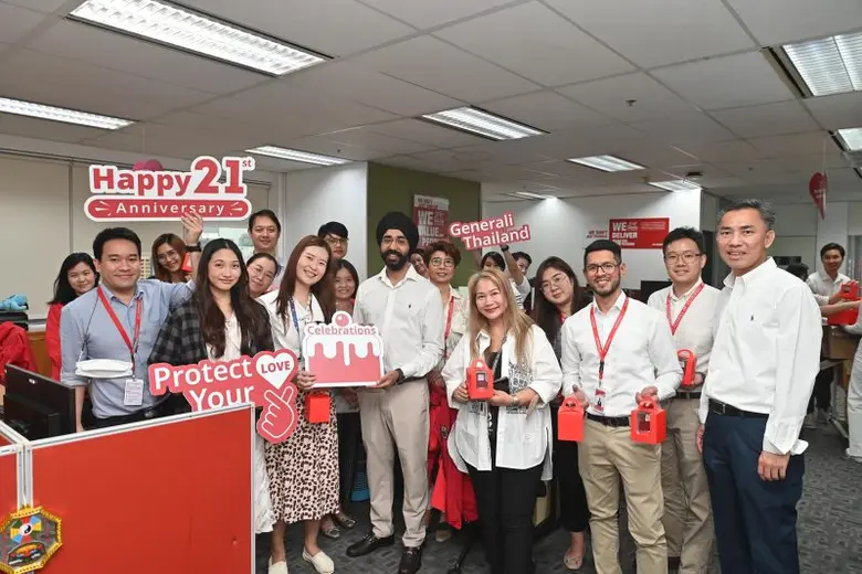 เจนเนอราลี่ ไทยแลนด์ ทำบุญครบรอบ 21 ปี