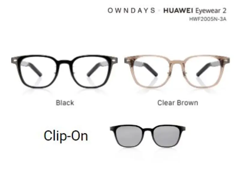 OWNDAYS X Huawei Eyewear 2 เปิดตัวแว่นตาอัจฉริยะ ชูจุดเด่นคุณภาพเสียง มาใน 4 ดีไซน์ ใช้เป็นแว่นกันแดดได้