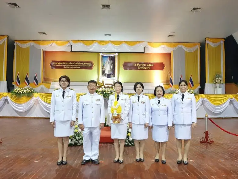 สำนักงานพัฒนาฝีมือแรงงานแพร่ เข้าร่วมพิธี...