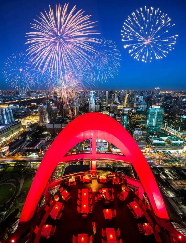 ฉลองเคาท์ดาวน์กับกาล่าดินเนอร์ 8 คอร์สสุดหรู ใจกลางกรุงฯ ณ ห้องอาหารเรดสกาย