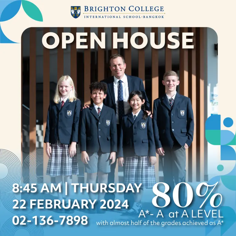 Brighton College Bangkok Students Score the Highest Marks In SouthEast Asia and In Thailand