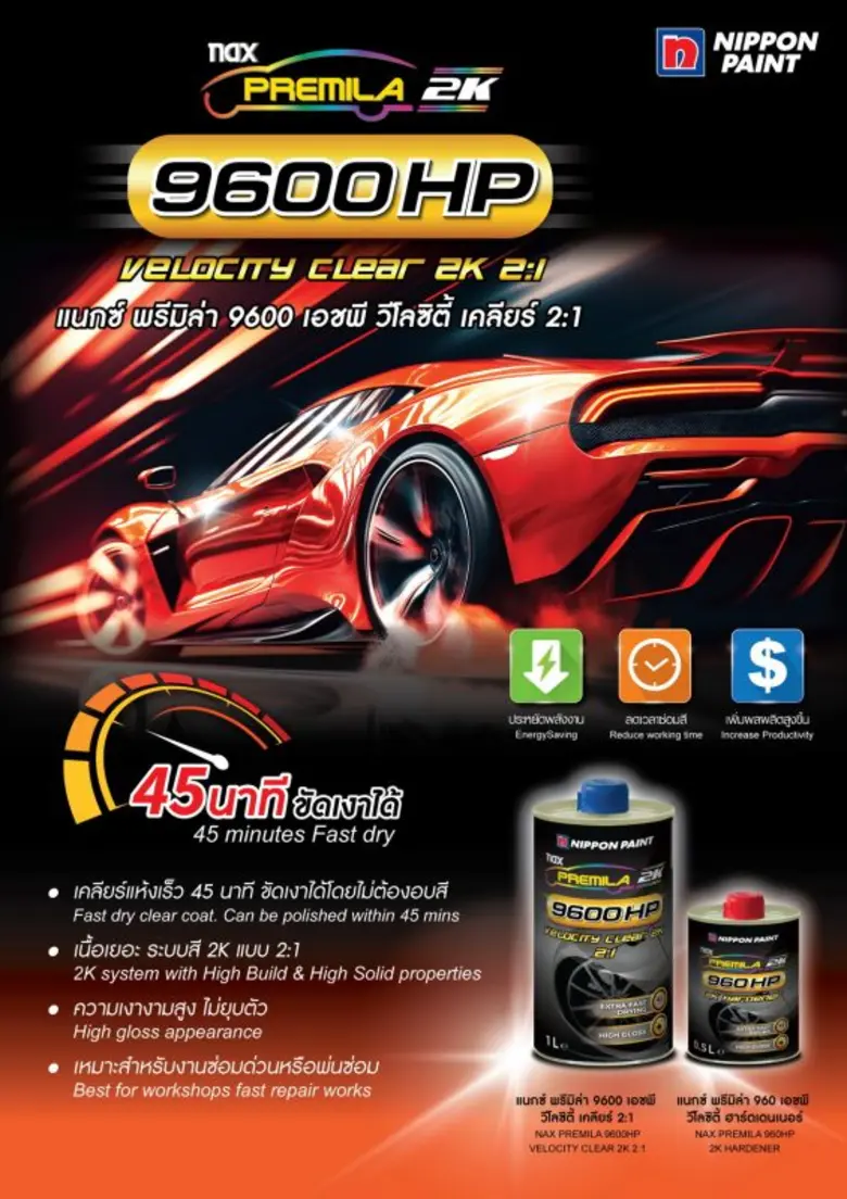 ไม่ปล่อยให้รอนาน .... บริษัท นิปปอนเพนต์ ...