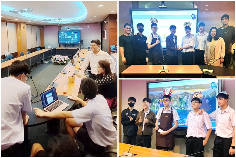 รร.สวนกุหลาบวิทยาลัย คว้ารางวัลออกแบบและพัฒนาเว็บไซต์ จากโครงการพัฒนาทักษะโค้ดดิ้ง นิวซีแลนด์-เอเชียเทค 2023