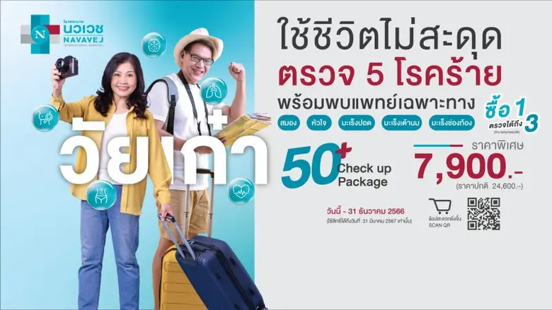 เมื่อเข้าสู่วัย 50+ จะสังเกตเห็นความเสื่อ...