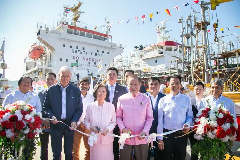 บริษัท ไทแทน แทงเกอร์ จำกัด จัดพิธีบวงสรว...