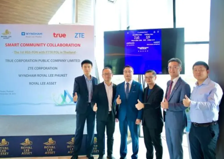 ZTE ผสาน TRUE ให้บริการเทคโนโลยีใหม่ล่าสุด ร่วมสร้างสังคม FTTR [Fiber to The Room] แห่งแรกในไทย