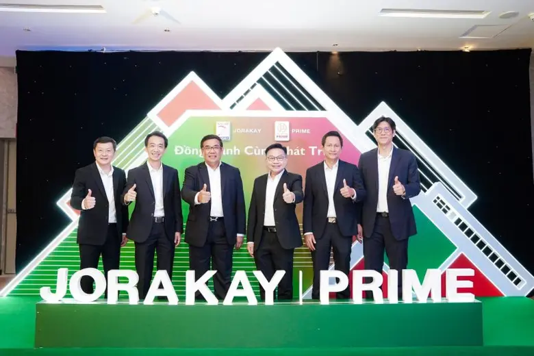 Jorakay Vietnam ผนึก Prime Group นำไฮไลท์สินค้า กาวซีเมนต์ กาวยาแนว และอุปกรณ์ตกแต่งกระเบื้อง ขยายตลาดวัสดุก่อสร้างไปทางเหนือประเทศเวียดนาม ตอกย้ำเบอร์หนึ่งในภูมิภาคอาเซียน