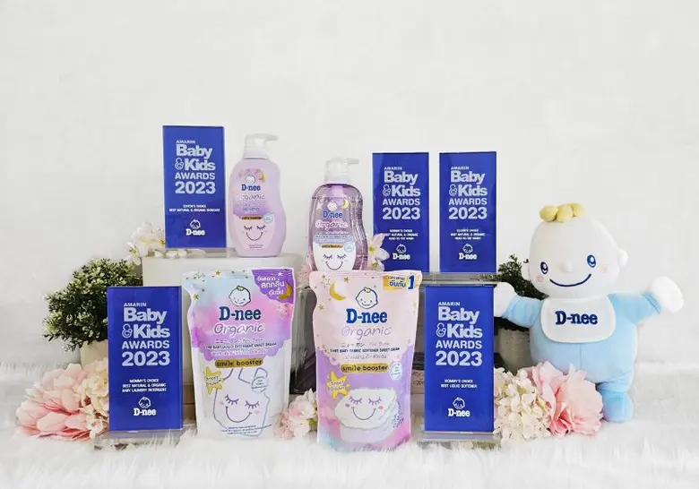 ดีนี่ ผู้นำตลาดผลิตภัณฑ์ดูแลผ้าเด็ก ยอดขายอันดับ 1* ที่คุณแม่วางใจ ประกาศความสำเร็จ ชู 5 ผลิตภัณฑ์เด่นแห่งปี การันตีด้วย 8 รางวัลจาก 2 เวทีใหญ่ ปักธงแบรนด์ในดวงใจคุณพ่อคุณแม่สายออร์แกนิคตัวจริง