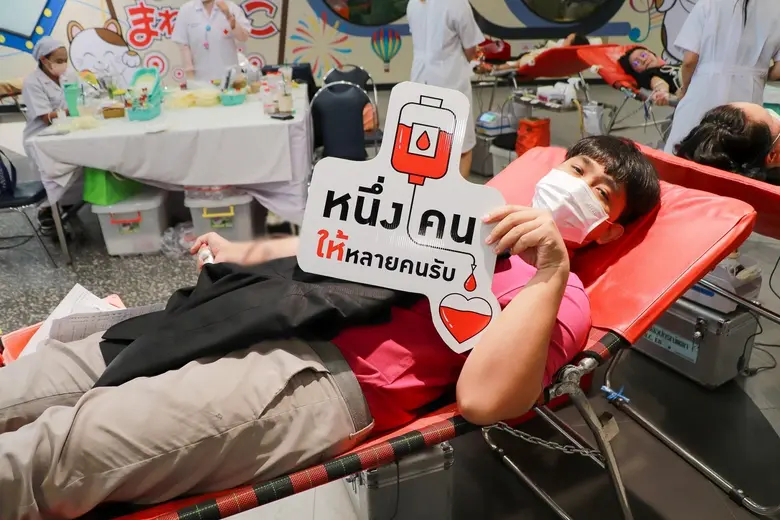 จิตอาสา MBK Spirit ร้านค้าผู้เช่า ลูกค้าศูนย์การค้าเอ็ม บี เค เซ็นเตอร์ ร่วมบริจาคโลหิตส่งท้ายปี MBK Care สนับสนุนพื้นที่สภากาชาดไทย เพิ่มจำนวนครั้ง เพิ่มโลหิต เพิ่มชีวิต