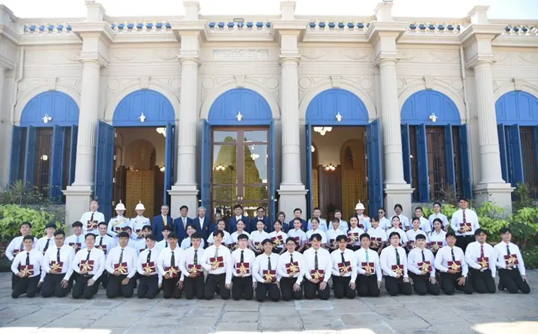 นักศึกษา เก่ง! สาขาวิศวกรรมโยธา ม.ศรีปทุม เข้ารับพระราชทานเหรียญรางวัลเรียนดี ประจำปี 2566