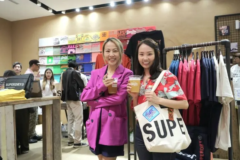 "กรุ๊ปบีเบียร์ x Superdry" ชวนสัมผัสอีเว้นต์พิเศษของคนรักคราฟต์เบียร์ไทย ที่ Popup Store @Siam Discovery ถึง 31 ม.ค. 67 นี้
