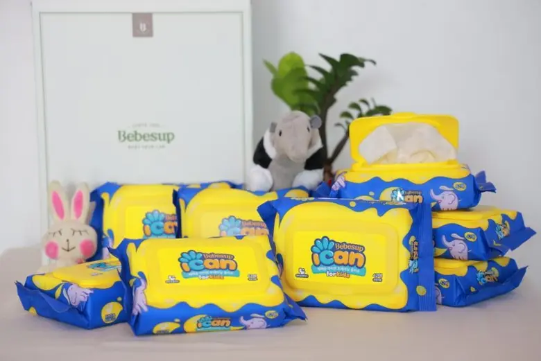 "BEBESUP" (เบเบ้ซุป) ทิชชู่เปียกรักษ์โลกแบรนด์ดังจา...