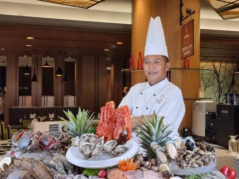 พบกับอลังการซีฟู้ดบุฟเฟ่ต์ ยกขบวนอาหารทะเ...