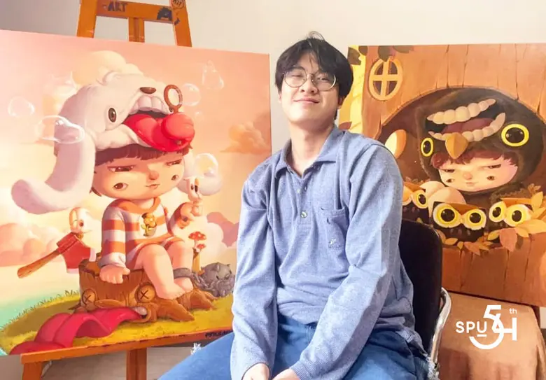 นายสรยุทธ สุขอันเลิศ หรือ เอิร์ธ (Evenzim...