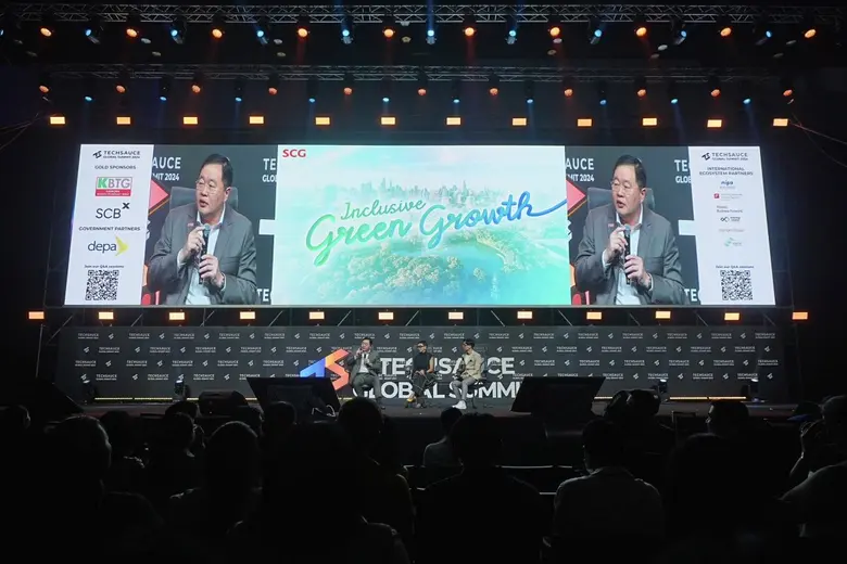 เอสซีจี ร่วมแบ่งปันมุมมองบนเวที Techsauce...