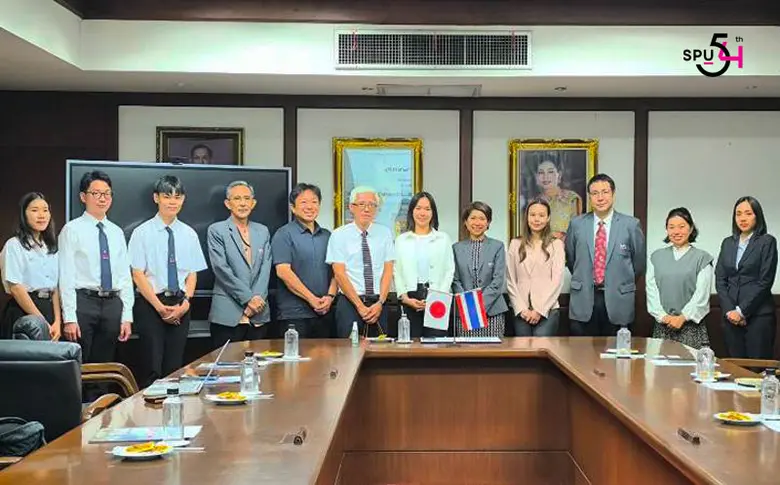 มหาวิทยาลัยศรีปทุม ให้การต้อนรับ Prof. Dr...