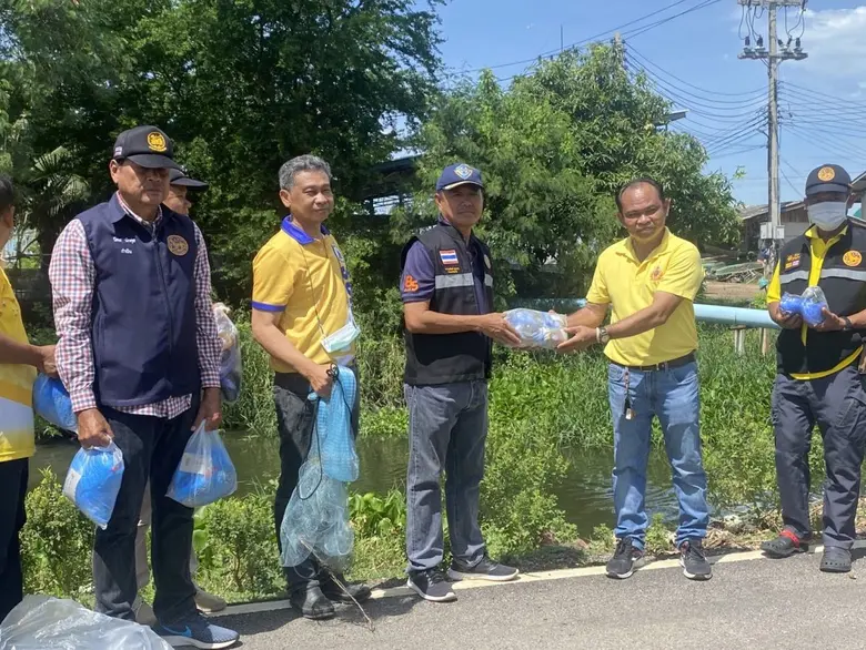 ประมงจังหวัดราชบุรี ร่วมกับเจ้าหน้าที่กรม...