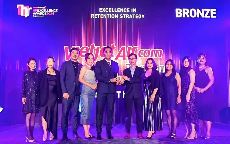 เวียตเจ็ทไทยแลนด์คว้า 2 รางวัลยอดเยี่ยมด้...