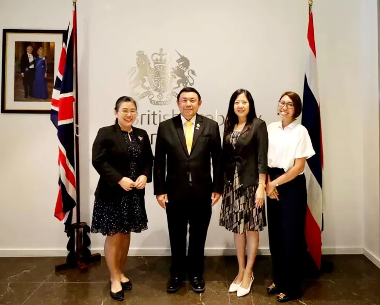 ไทย สหราชอาณาจักร กระชับความร่วมมือด้านกา...