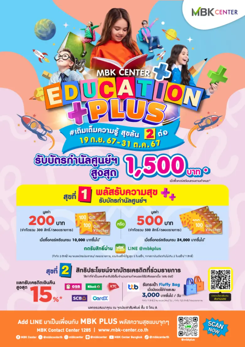 ศูนย์การค้าในเครือเอ็ม บี เค ได้แก่ เอ็ม ...