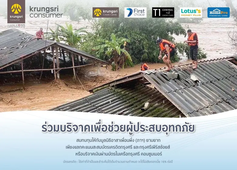 บัตรเครดิตในเครือกรุงศรี คอนซูมเมอร์ ชวนส...