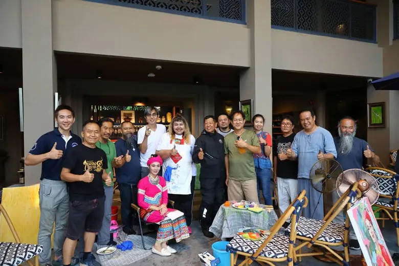 โครงการ Yatika Art Space พิธีเปิดในวันอาท...