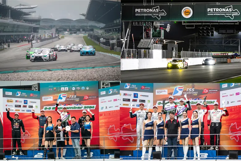 "แมดคาว" และ "อัครพงษ์" นำทีม โตโยต้า กาซูฯ ครองโพเดียม TSS ที่เซปังฯ มาเลเซีย