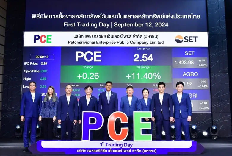 'บมจ.เพชรศรีวิชัย เอ็นเตอร์ไพรส์' หรือ PC...