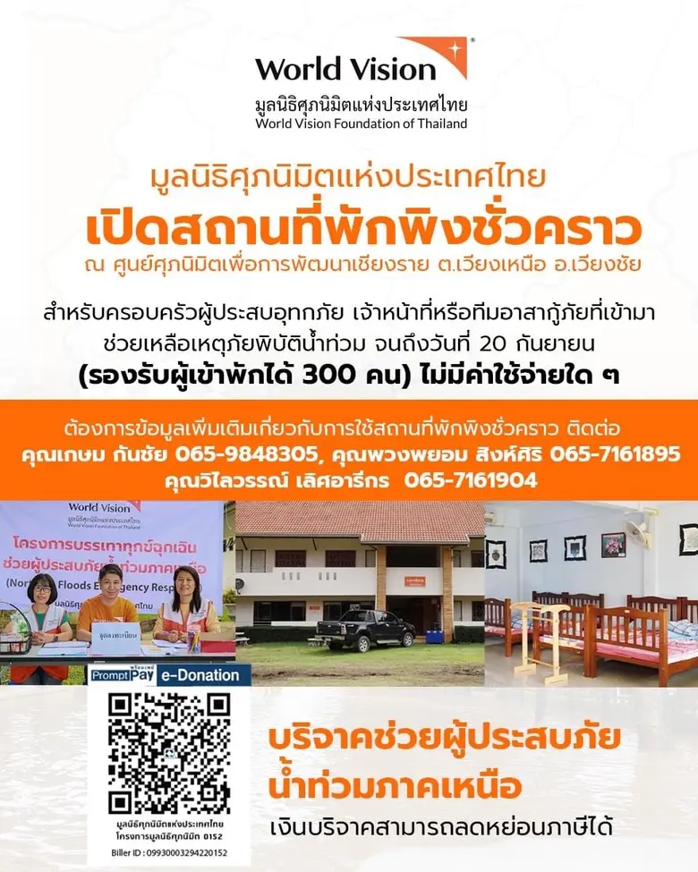 มูลนิธิศุภนิมิตแห่งประเทศไทย(World Vision...