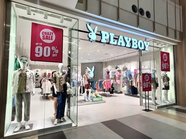 เพลย์บอย (PLAYBOY) แบรนด์เสื้อผ้าสุภาพบุร...
