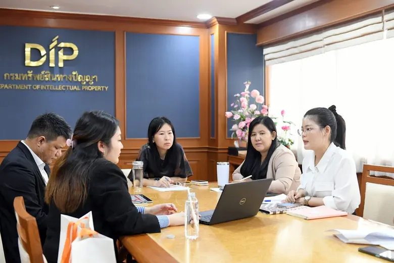 กรมทรัพย์สินทางปัญญา นำโดย รองอธิบดีฯ (กน...