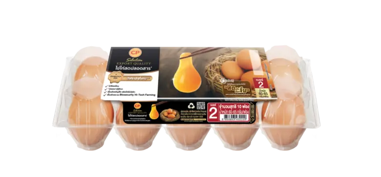 ถาดไข่พลาสติกรีไซเคิล 100% จากซีพีเอฟ คว้ารางวัลผลิตภัณฑ์ชนะเลิศสูงสุด ในงาน Thailand Plastics Awards 2024