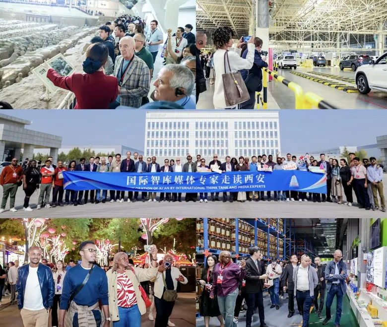 รัฐบาลประชาชนมณฑลส่านซี กิจกรรมเยี่ยมชมนค...