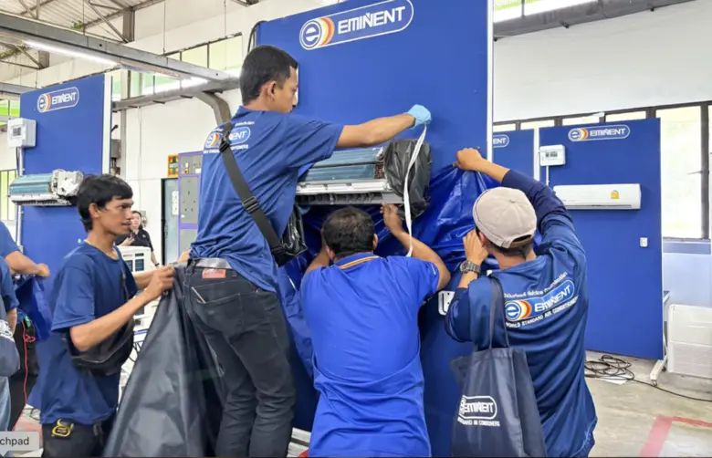 อีมิแน้นท์แอร์ จับมือ คิวช่าง จัดอบรมหลักสูตรช่างแอร์ ยกระดับความเป็นมืออาชีพ