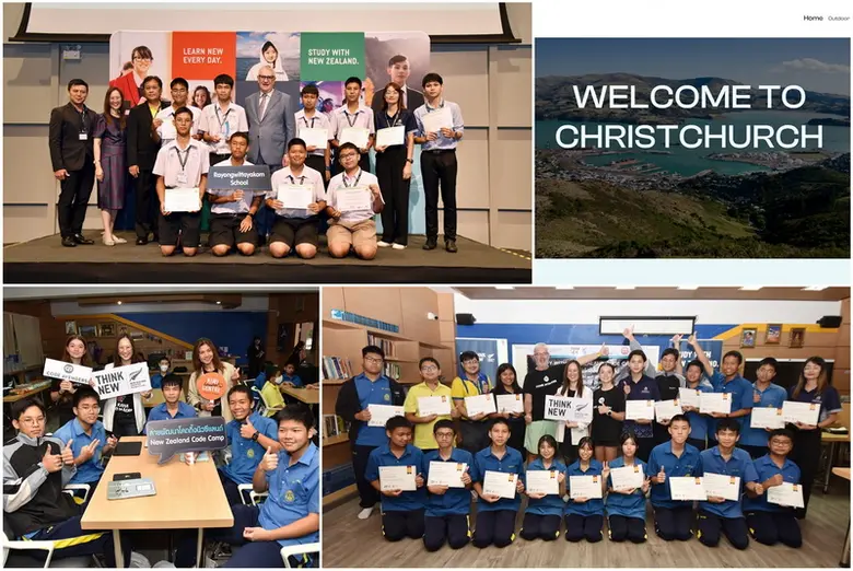 การศึกษานิวซีแลนด์ต่อยอดค่ายพัฒนาทักษะโค้...