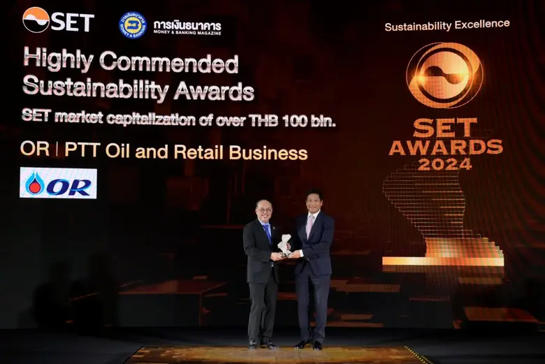 OR คว้ารางวัล Sustainability Awards ในระด...