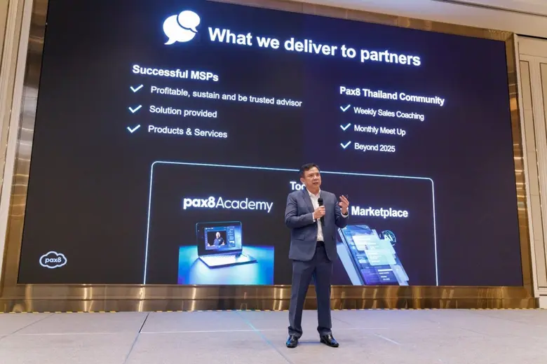 Pax8 ประเทศไทยนำทัพเสริมความแข็งแกร่งให้พ...