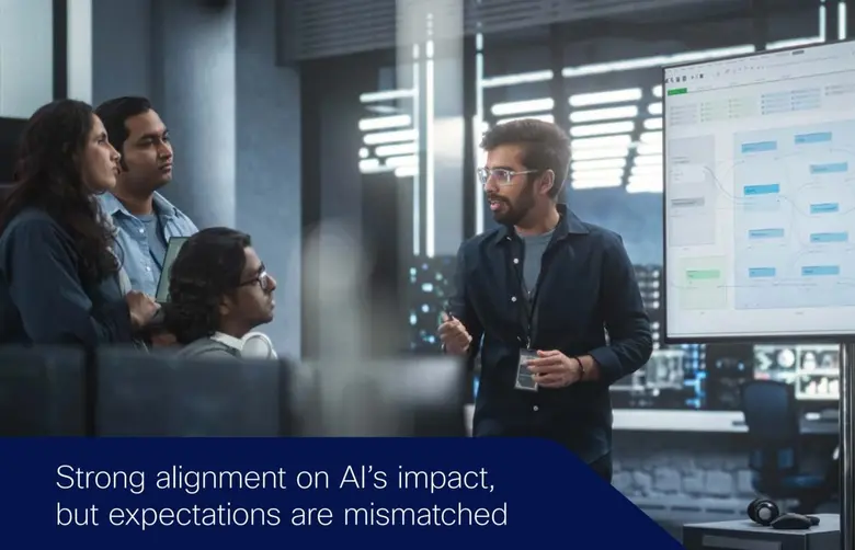 ผลสำรวจล่าสุดจากซิสโก้ชี้ให้เห็นว่า AI กำ...