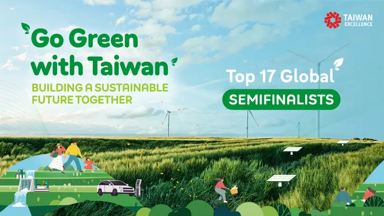 The "Go Green with Taiwan" project announ...