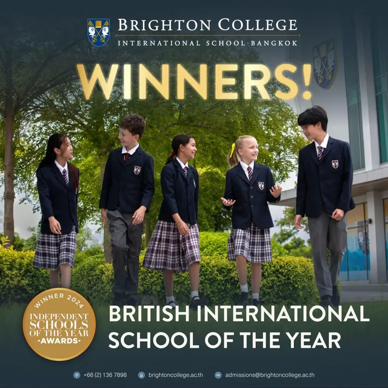 Brighton College Bangkok has won one of t...