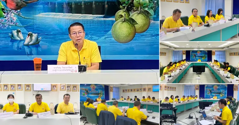 สำนักงานพัฒนาฝีมือแรงงานชัยนาทจัดประชุมคณ...